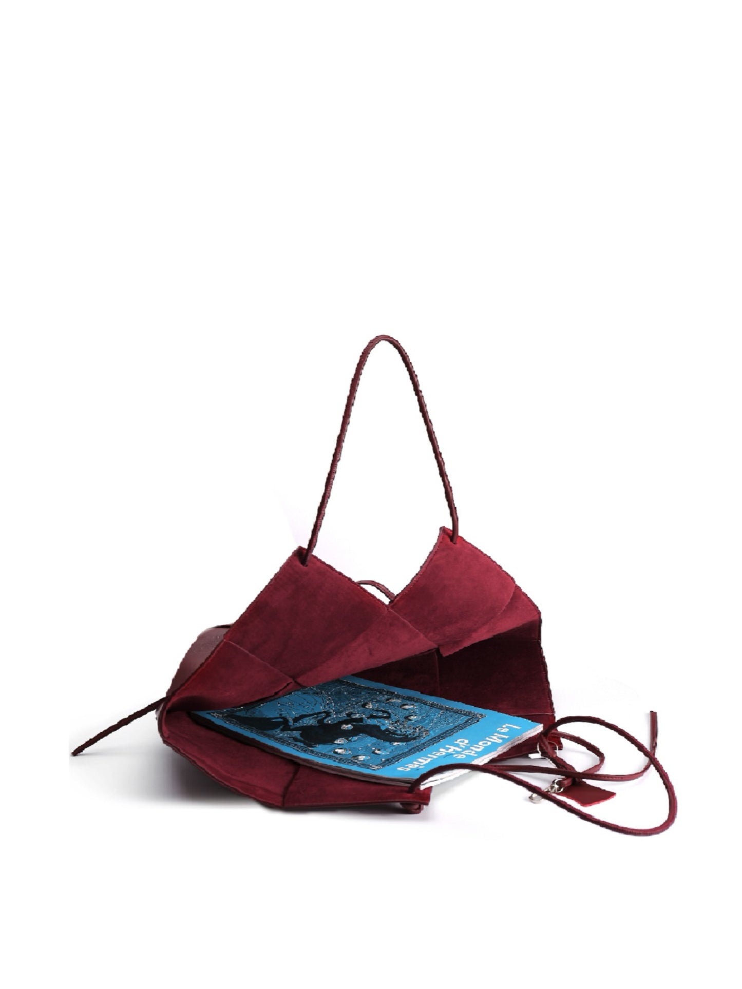 Taylor Contexture Leather Bag, Plum (Burgundy)