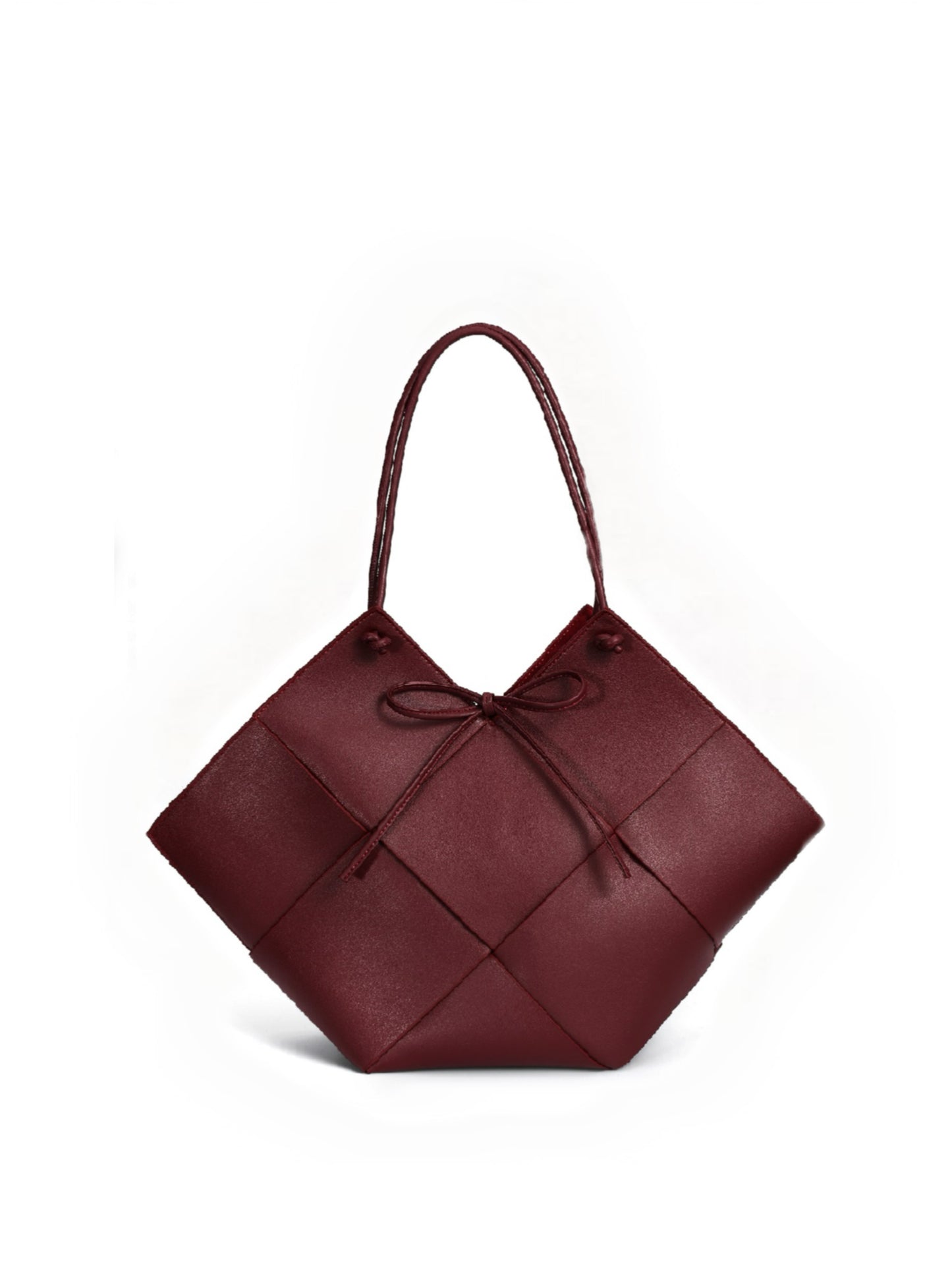 Taylor Contexture Leather Bag, Plum (Burgundy)
