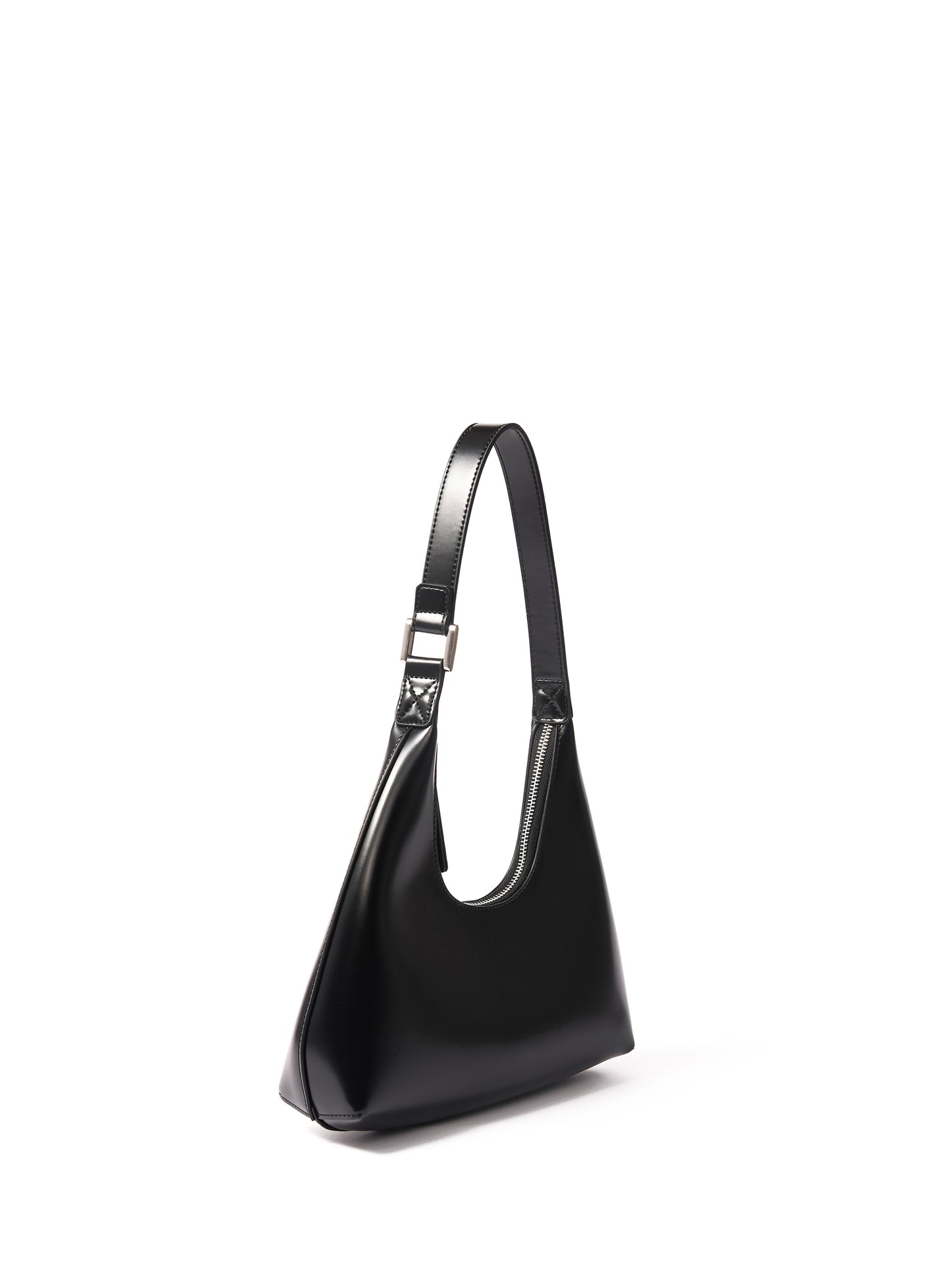 Alexia Bag in Smooth Leather, Black