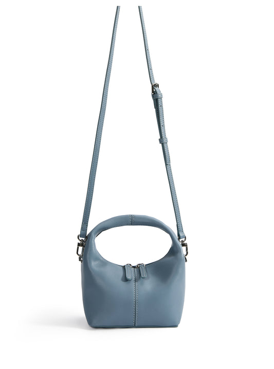 Rebecca Small Cutie Leather Bag, Blue