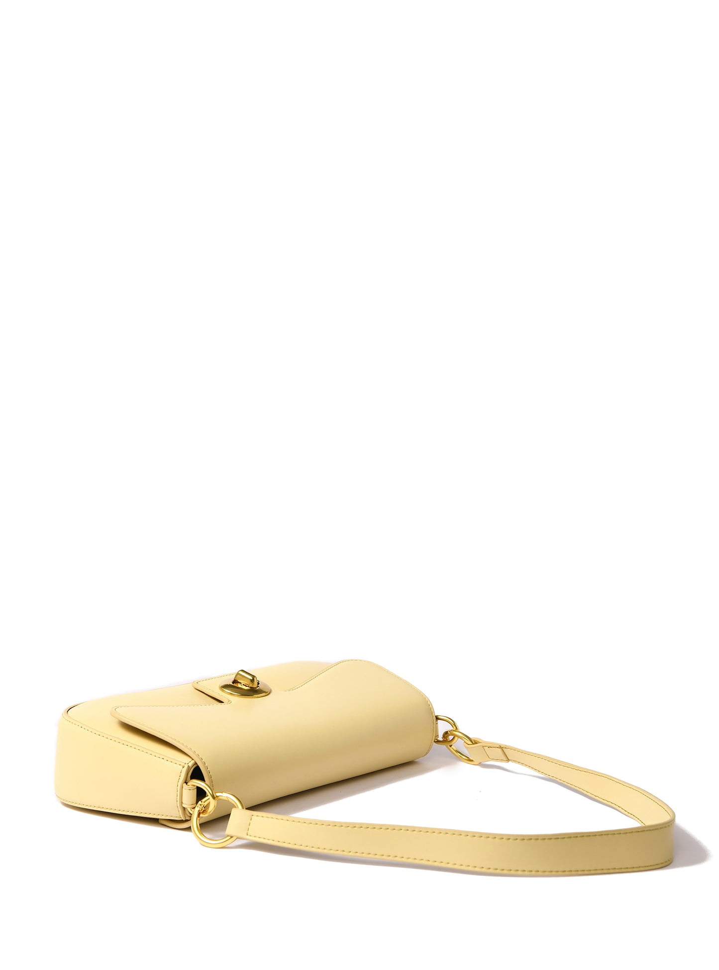 Jacqueline Leather Bag, Yellow