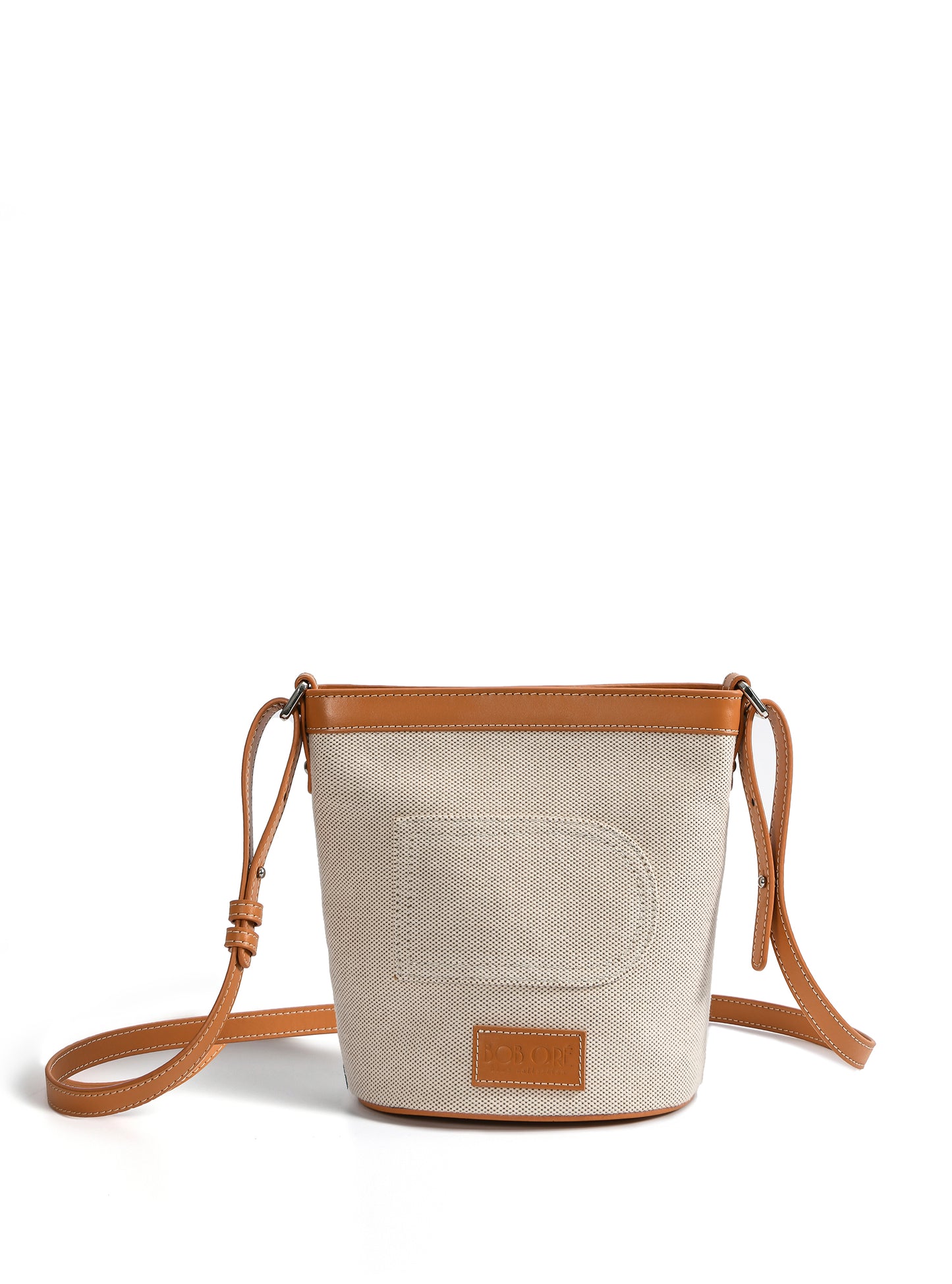 Dorothy Middle Size Bucket Bag, White