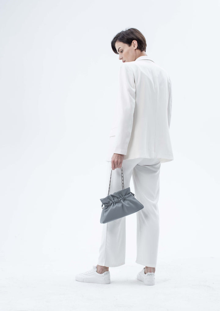 mila bag, mila handbag, mila should bag, smooth leather bag