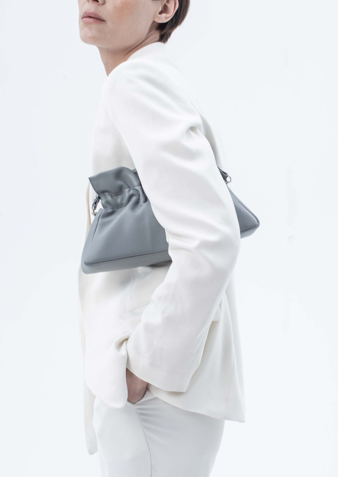 mila bag, mila handbag, mila should bag, smooth leather bag