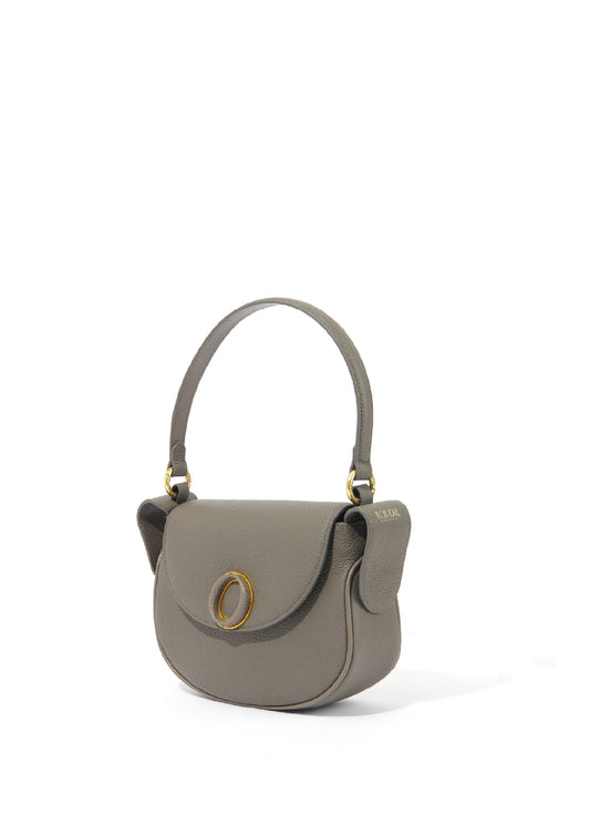 Minako Leather Bag, Brown